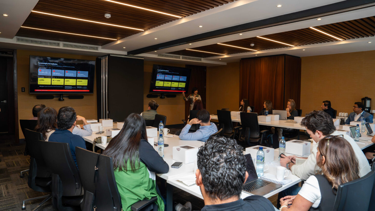 Presentación de estrategia y resultados durante el ILB Data Tour 2026